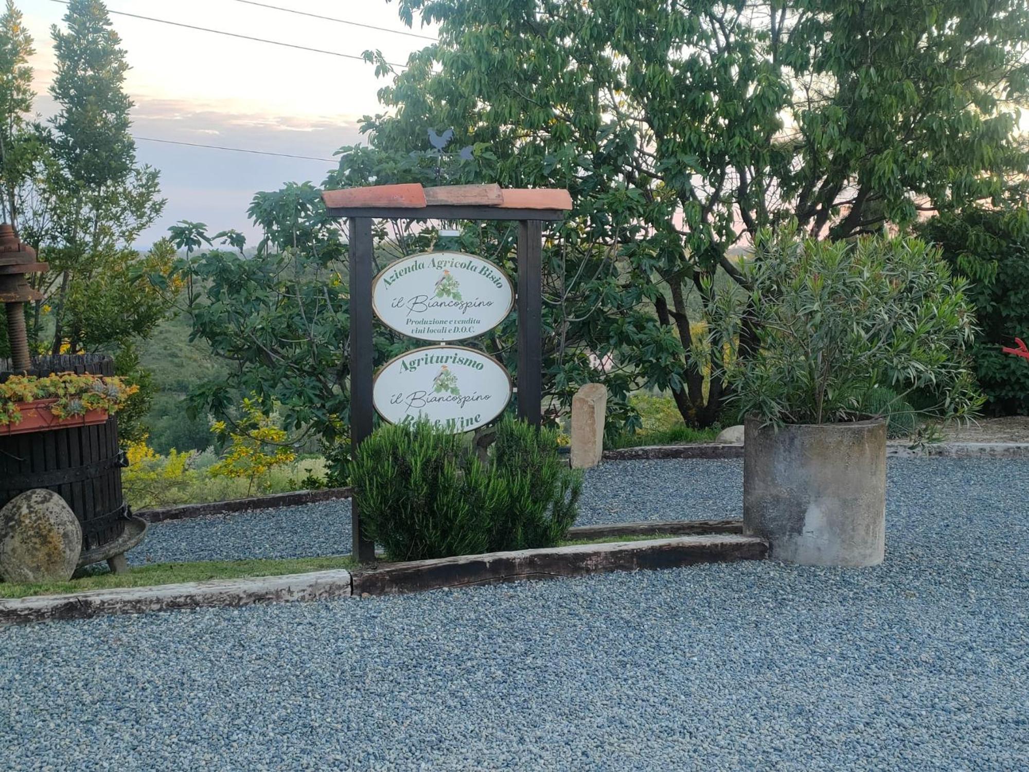 Agriturismo Il Biancospino Bed & Wine Apartman Lerma Kültér fotó